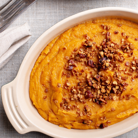 Copycat Costco Sweet Potato Casserole Recipe